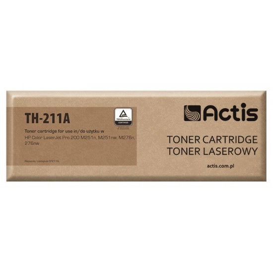 Actis TH-211A toner (replacement for HP 131A CF211A, Canon CRG-731C Standard 1800 pages cyan)