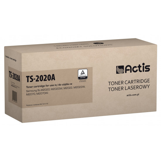 Actis TS-2020A toner (replacement for Samsung MLT-D111S Standard 1000 pages black)