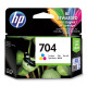 HP 704 Tri-color Original Ink Advantage Cartridge ink cartridge 1 pc(s) Cyan, Magenta, Yellow