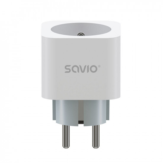 SAVIO WI-FI smart socket, 16A, AS-01, White