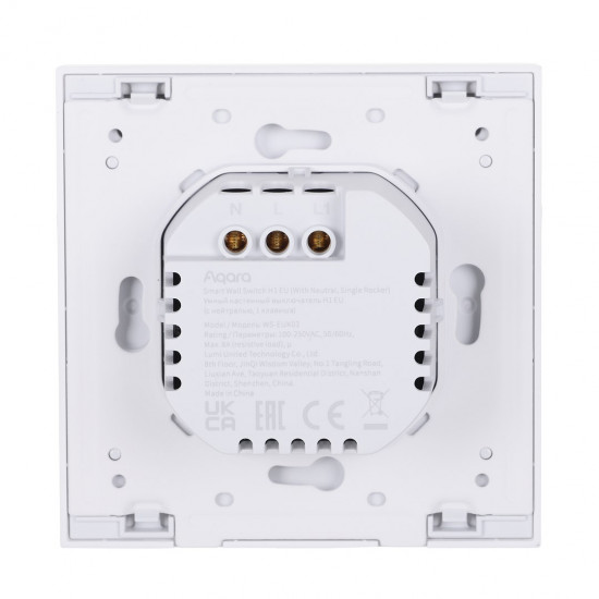 SMART HOME WRL SWITCH/SINGLE WS-EUK03 AQARA