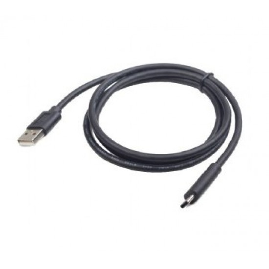 Gembird USB-A/USB-C, 1m USB cable USB 2.0 USB A USB C Black