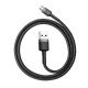 Baseus CAMKLF-BG1 USB cable 1 m 2.0 USB A USB C Black