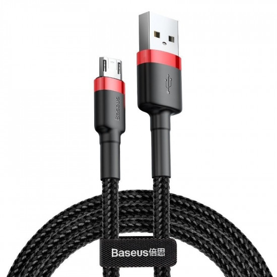 Cable Micro USB Baseus Cafule 1.5A 2m (red & black)