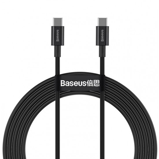 Baseus Superior USB cable 1 m USB 2.0 USB C Black