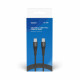 Savio CL-159 USB cable 1 m USB 2.0 USB C - USB C Black