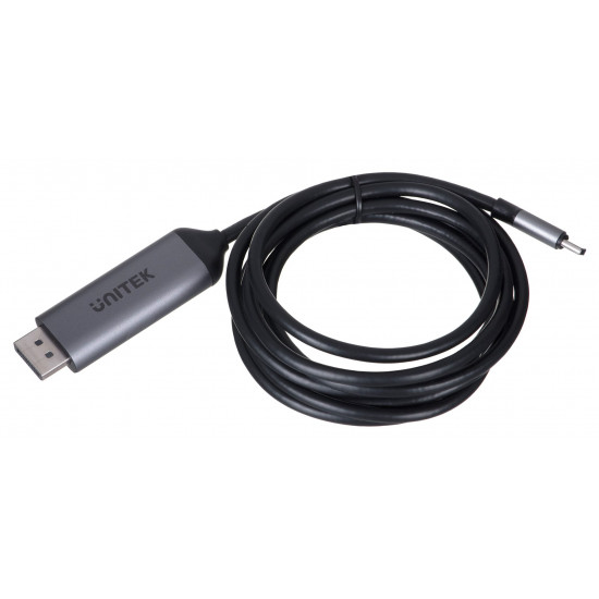 UNITEK ADAPTER USB-C, DISPLAYPORT 1.4, 8K@60HZ, 1,8M, V1423C