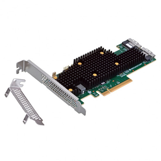 Broadcom BCM HBA 9600-16i SAS/SATA/NVMe interface cards/adapter Internal SFF-8654