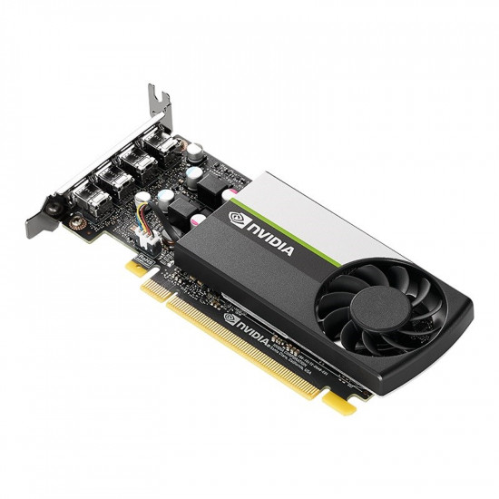 PNY VCNT1000-SB NVIDIA T1000 4GB GDDR6 4x MINI DISPLAYPORT PCI EXPRESS 3.0 LP - ATX BRACKET SMALL BOX