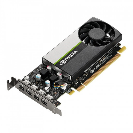 PNY VCNT1000-8GB-SB NVIDIA T1000 8GB GDDR6 4x MINI DISPLAYPORT PCI EXPRESS 3.0 LP - ATX BRACKET SMALL BOX