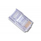 Cablexpert PLUG3UP6/100 wire connector 1 Transparent