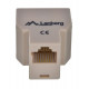 Lanberg AD-RJ45-2RJ45-OU network splitter Beige