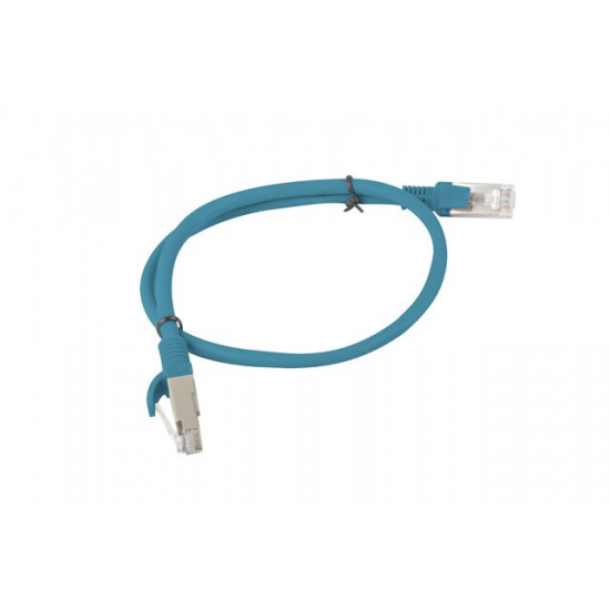 Lanberg PCU5-10CC-0050-B networking cable Blue 0.5 m Cat5e U/UTP (UTP)