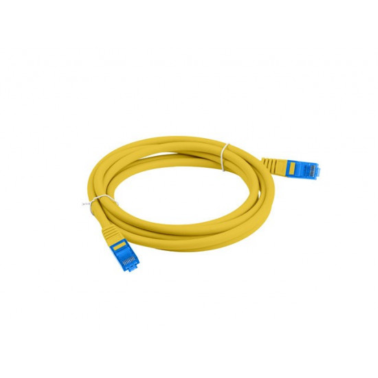 LANBERG PATCHCORD S/FTP CAT.6A 1.5M YELLOW LSZH