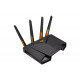 ASUS TUF Gaming AX4200 wireless router 2,5 Gigabit Ethernet Dual-band (2.4 GHz / 5 GHz) Black, Orange