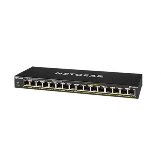 GS316PP Switch Unmanaged 16x1Gb PoE+