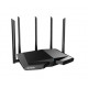 Tenda TX27 PRO wireless router Gigabit Ethernet Tri-band (2.4 GHz / 5 GHz / 6 GHz) Black