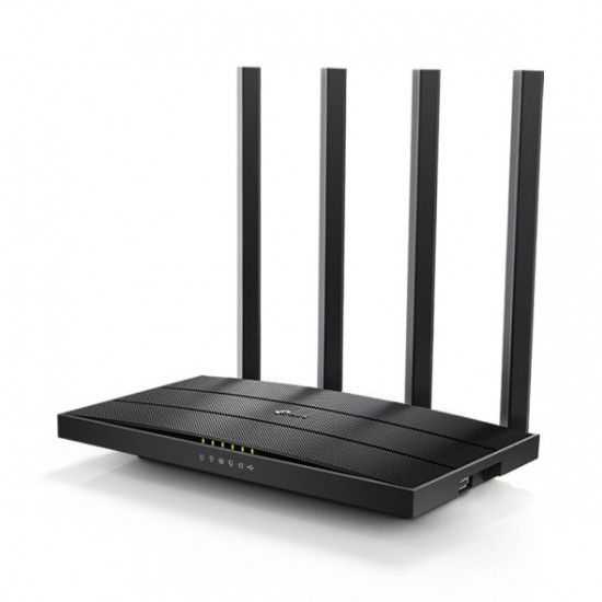 TP-Link Archer C6U wireless router Gigabit Ethernet Dual-band (2.4 GHz / 5 GHz) Black