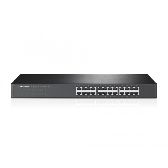 TP-Link 24-Port 10/100Mbps Rackmount Network Switch