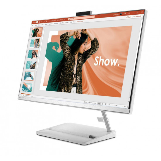 Lenovo IdeaCentre AIO 3 All-in-One PC Intel Core i5 68.6 cm (27") 1920 x 1080 px 16 GB DDR4-SDRAM 512 GB SSD All-in-One PC NoOS Wi-Fi 5 (802.11ac) White