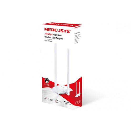 Mercusys 300Mbps High Gain Wireless USB Adapter