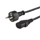 Savio CL-138 power cable Black 1.2 m