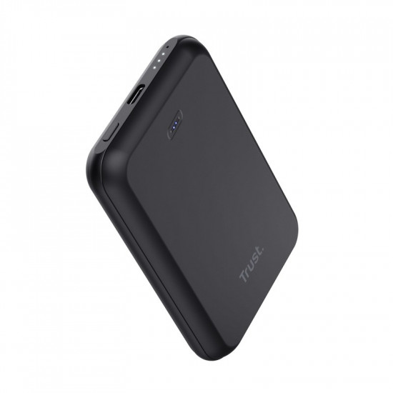 POWER BANK WRL 5000MAH/MAGNO BLACK 24877 TRUST