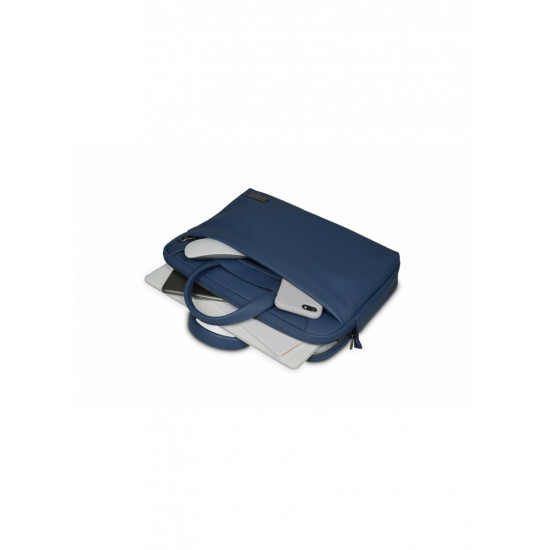 Port Designs Zurich Toploading notebook case 39.6 cm (15.6") Briefcase Blue