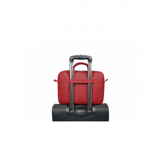 Port Designs Zurich Toploading notebook case 39.6 cm (15.6") Briefcase Red