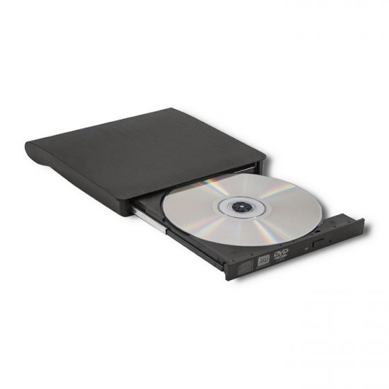 Qoltec 51857 External DVD-RW recorder |USB 3:0|Black