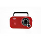 Portable Radio Camry CR 1140R Red