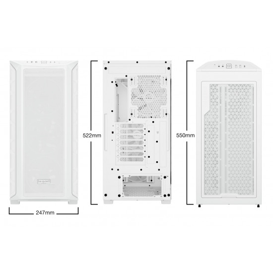 be quiet! Shadow Base 800 FX White Midi Tower