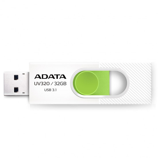 ADATA UV320 USB flash drive 32 GB USB Type-A 3.2 Gen 1 (3.1 Gen 1) Green, White