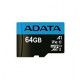 ADATA 64GB, microSDHC, Class 10 UHS-I