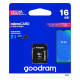 GOODRAM 16GB MICRO CARD cl 10 UHS I + adapter, EAN: 5908267930137