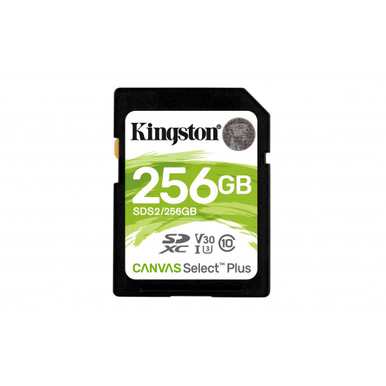 Kingston Technology Canvas Select Plus 256 GB SDXC UHS-I Class 10