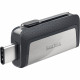 Sandisk Ultra Dual Drive USB Type-C USB flash drive 128 GB USB Type-A / USB Type-C 3.2 Gen 1 (3.1 Gen 1) Black,Silver