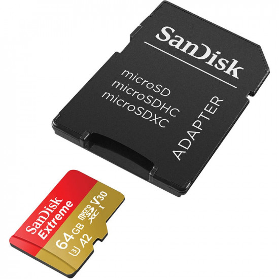 MEMORY MICRO SDXC 64GB UHS-I/W/A SDSQXAH-064G-GN6AA SANDISK