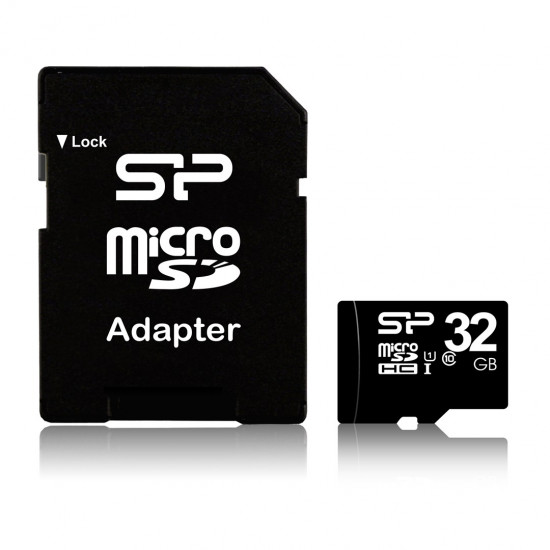 Silicon Power SP032GBSTH010V10SP memory card 32 GB MicroSDHC UHS-I Class 10