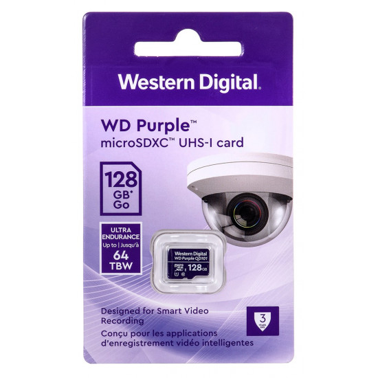 Western Digital WD Purple SC QD101 memory card 128 GB MicroSDXC Class 10