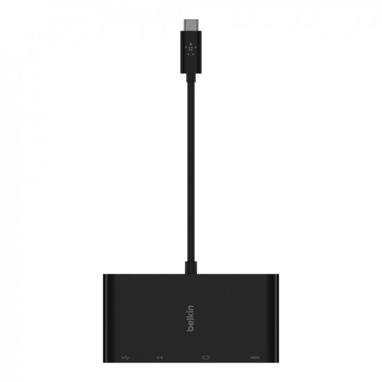 Belkin AVC005BTBK interface hub USB 3.2 Gen 1 (3.1 Gen 1) Type-C Black