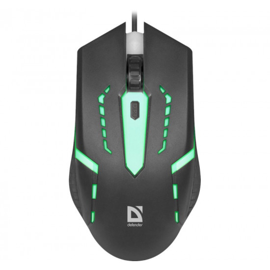 MOUSE DEFENDER FLASH MB-600L OPTIC LED 1200dpi 4P