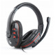 Gembird GHS-402 headphones/headset Wired Head-band Gaming Black