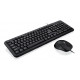 iBox OFFICE KIT II keyboard Mouse included USB QWERTY English Black