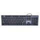 Keyboard + mouse Set IBOX IKMS606 (USB 2.0 (US) black color Optical 800 DPI)