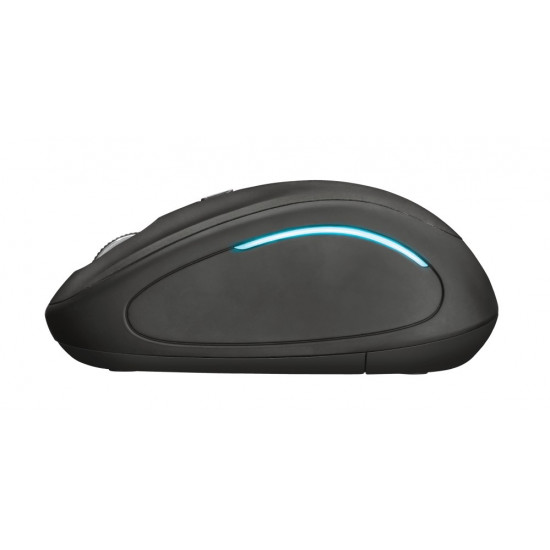 Trust Yvi FX mouse Ambidextrous RF Wireless Optical 1600 DPI