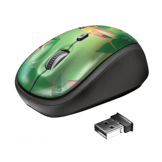 Trust Yvi mouse Ambidextrous RF Wireless Optical 1600 DPI