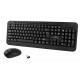 TITANUM TK108 Keyboard + USB mouse Black