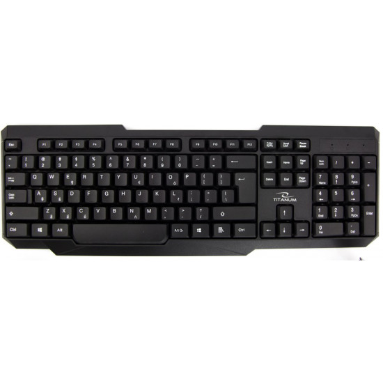 TITANUM WIRELESS SET 2.4GHz KEYBOARD WITH MEMPHIS