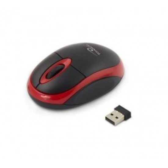 Titanum TM116E Wireless 3D mouse 2.4GHZ Black / Red